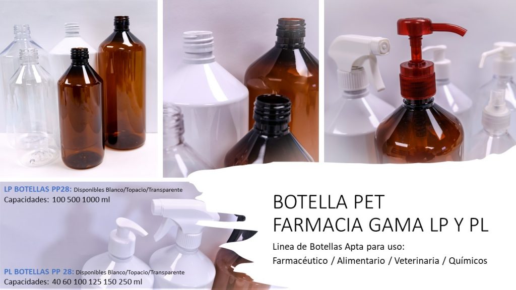 Botellas Pet Farmacia